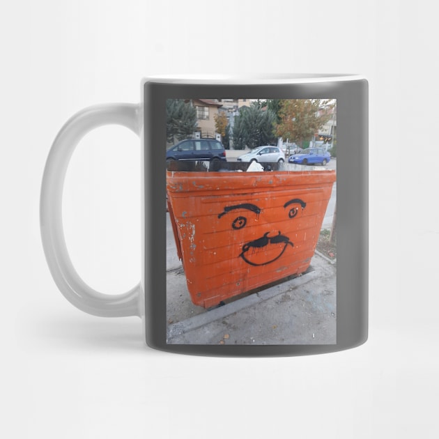 Dumpster moustache by Stephfuccio.com